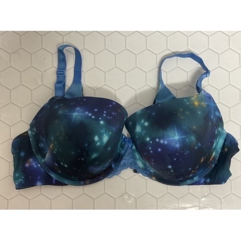 Torrid Curve Deep Space Galaxy Perfect Coverage Push-Up Bra Women 42 Vietnam